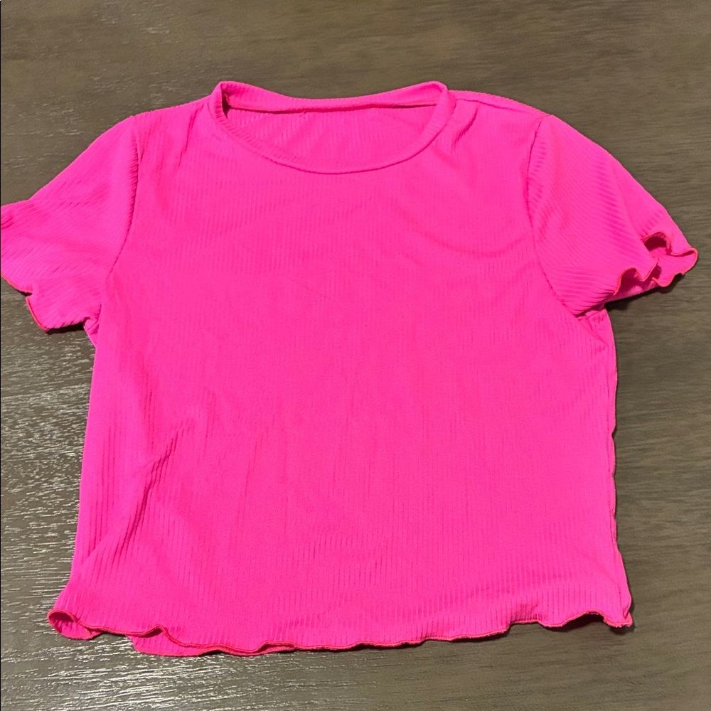 Hot Pink Women's Top